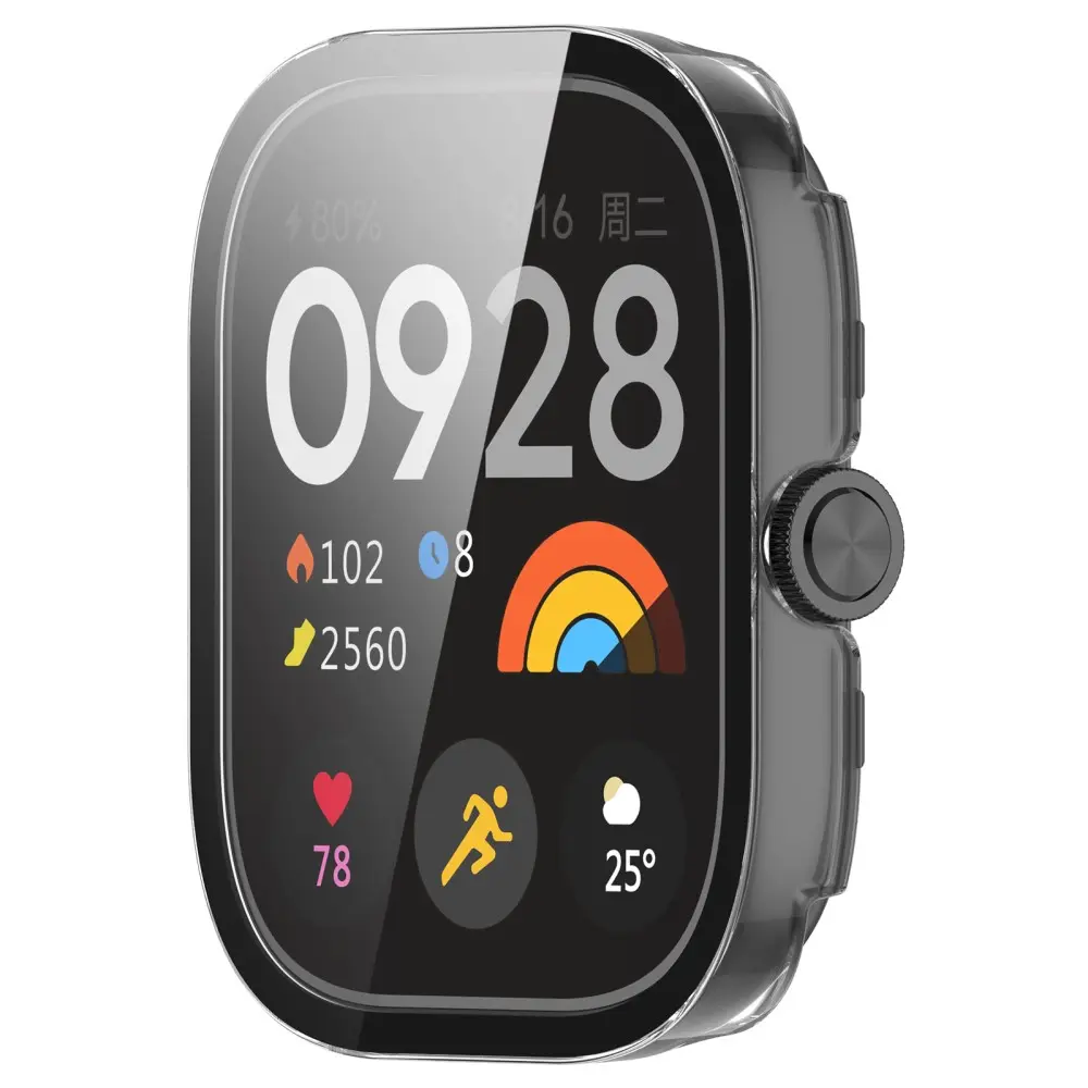 Full Cover Case Xiaomi Redmi Watch 4 Genomskinlig