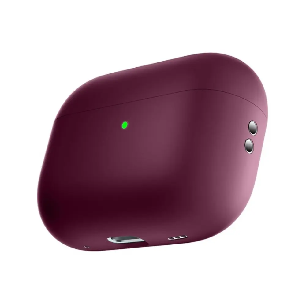 Silikonskal Apple AirPods Pro 2 Vinröd