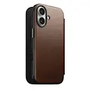 iPhone 17 Modern Leather Folio MagSafe Brown
