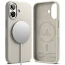 Silicone Magnetic Case iPhone 17 Stone