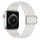 Apple Watch Ultra 49mm 2nd Gen Armbånd i elastik, Hvid