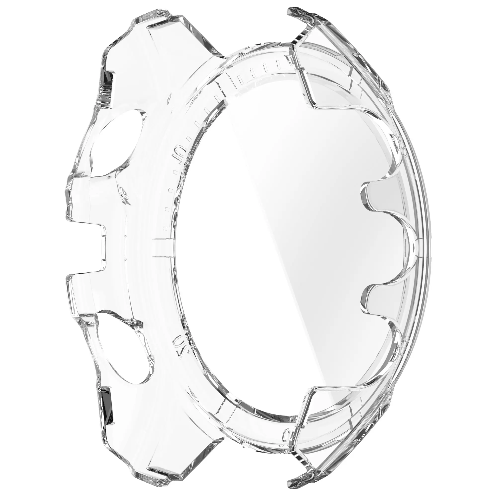 Full Cover Case Garmin Fenix 9 Pro 51mm Genomskinlig