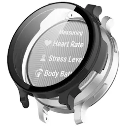 Garmin Lily 2 cover med indbygget skærmbeskytter, Sort