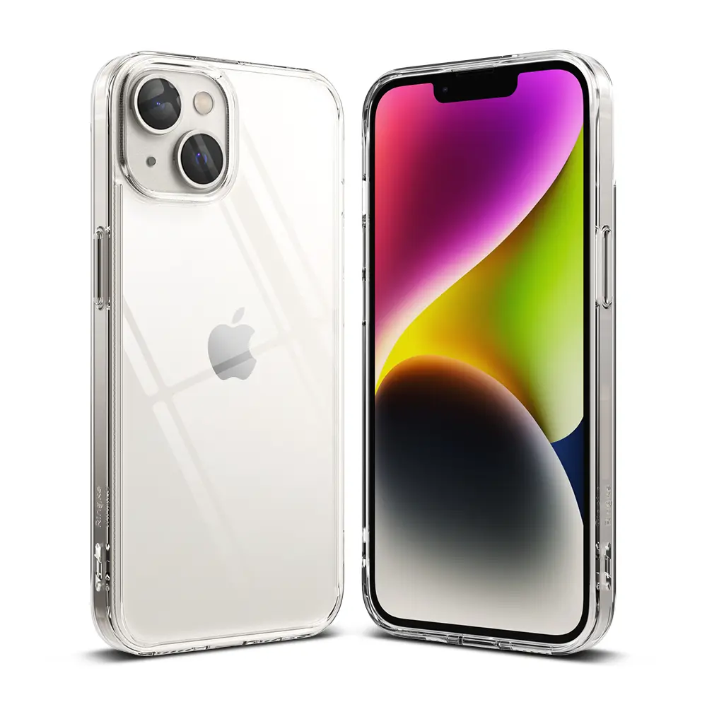 iPhone 14 Plus Fusion cover, Gennemsigtig