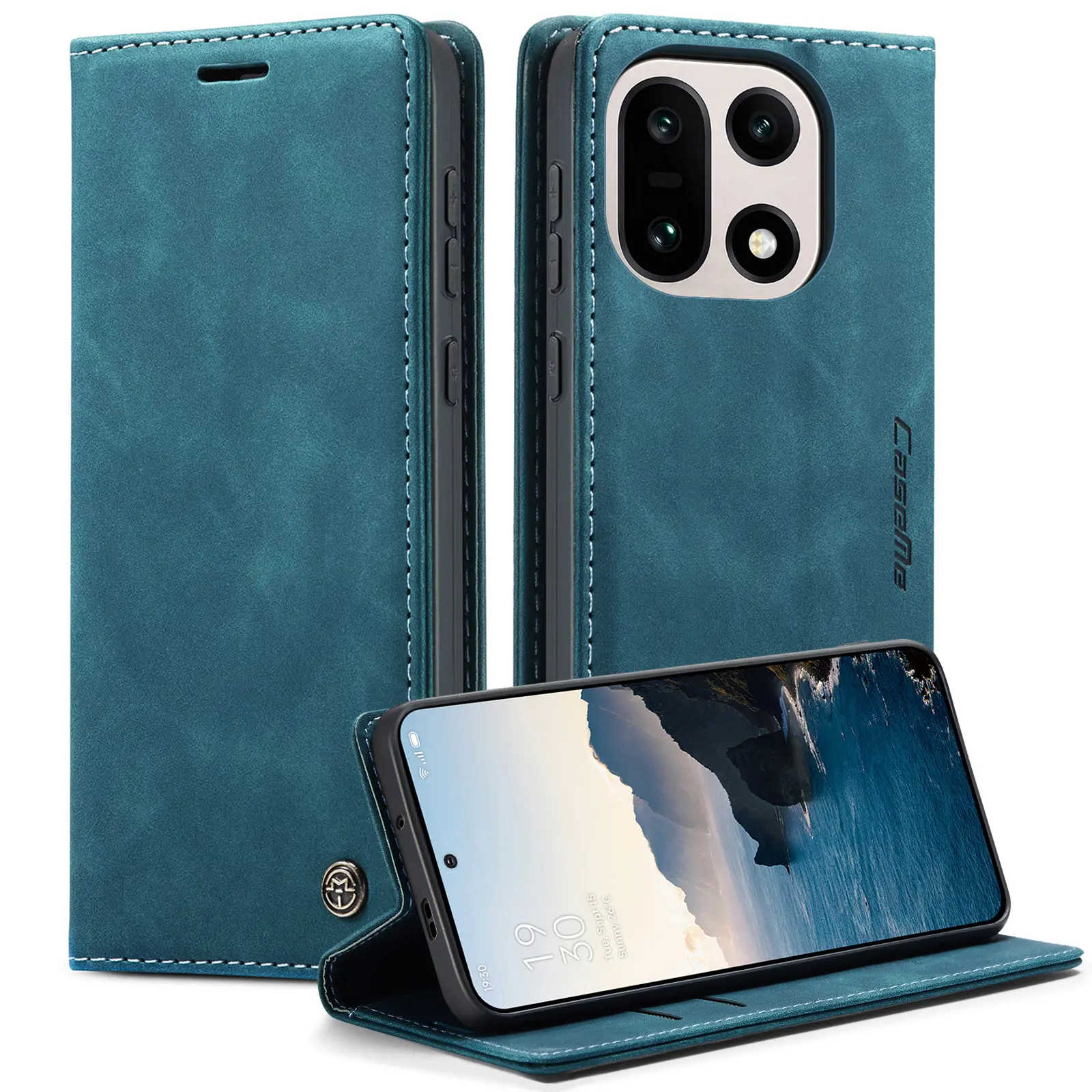 Slim Plånboksfodral  OnePlus 15 Blå