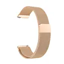 Universal 22mm Armband Milanese Loop, roséguld