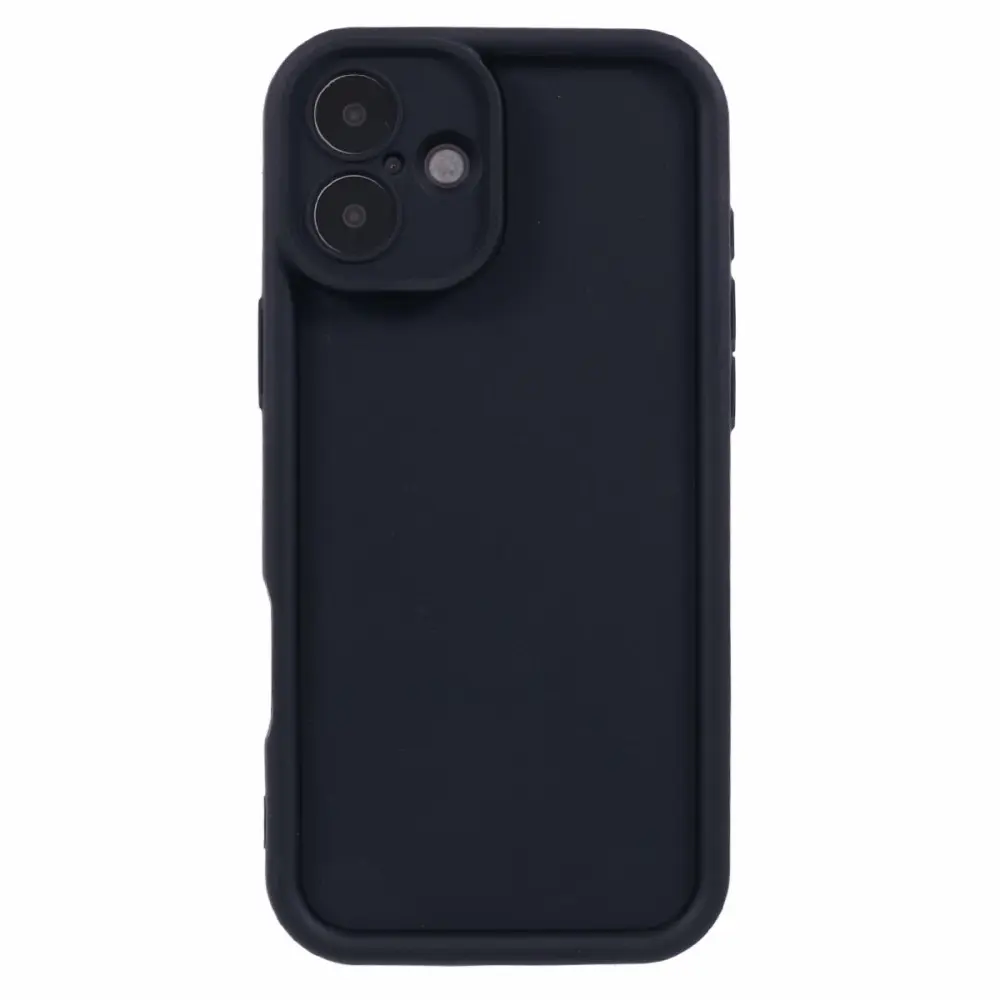 TPU Skal Edge iPhone 16 svart