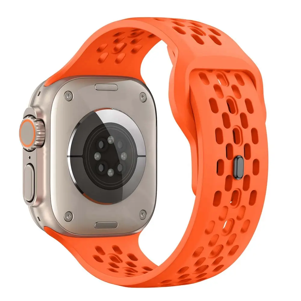 Silikonarmband Sport Apple Watch Ultra 49mm 4th Gen Orange