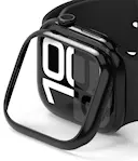 Apple Watch Series 10 46mm Beskyttelsesring - Bezel Styling Sort