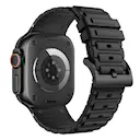 Apple Watch Ultra 49mm 3rd Gen Tough armbånd i silikone, Sort