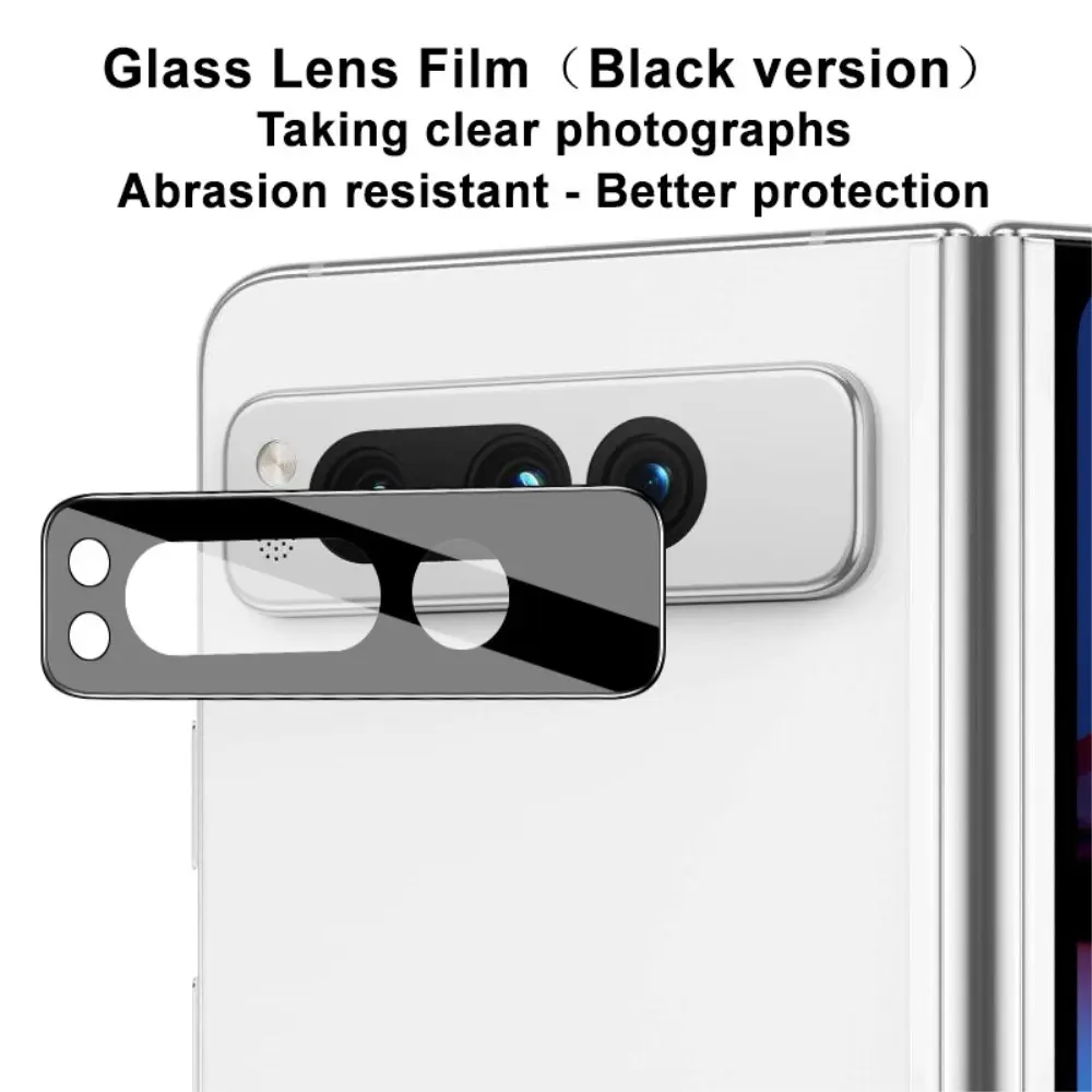 Härdat Glas 0.2mm Linsskydd Google Pixel Fold Svart