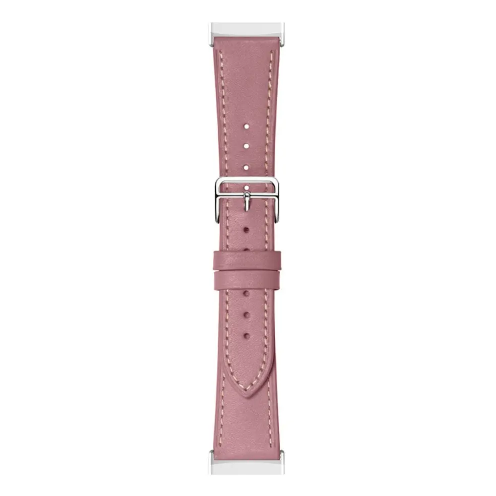 Läderarmband Fitbit Versa 4 Rosa