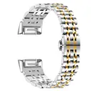 Stainless Steel Bracelet Fitbit Charge 6 Sølv/guld