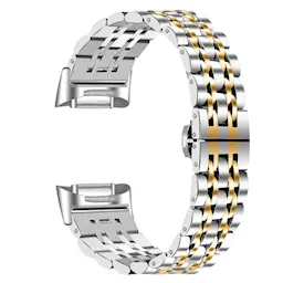 Stainless Steel Bracelet Fitbit Charge 6 Sølv/guld