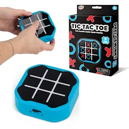 Tre-i-rad Spel - Tic Tac Toe, Blå