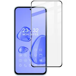 Full-fit Hærdet Glas Skærmbeskytter Samsung Galaxy A54 sort