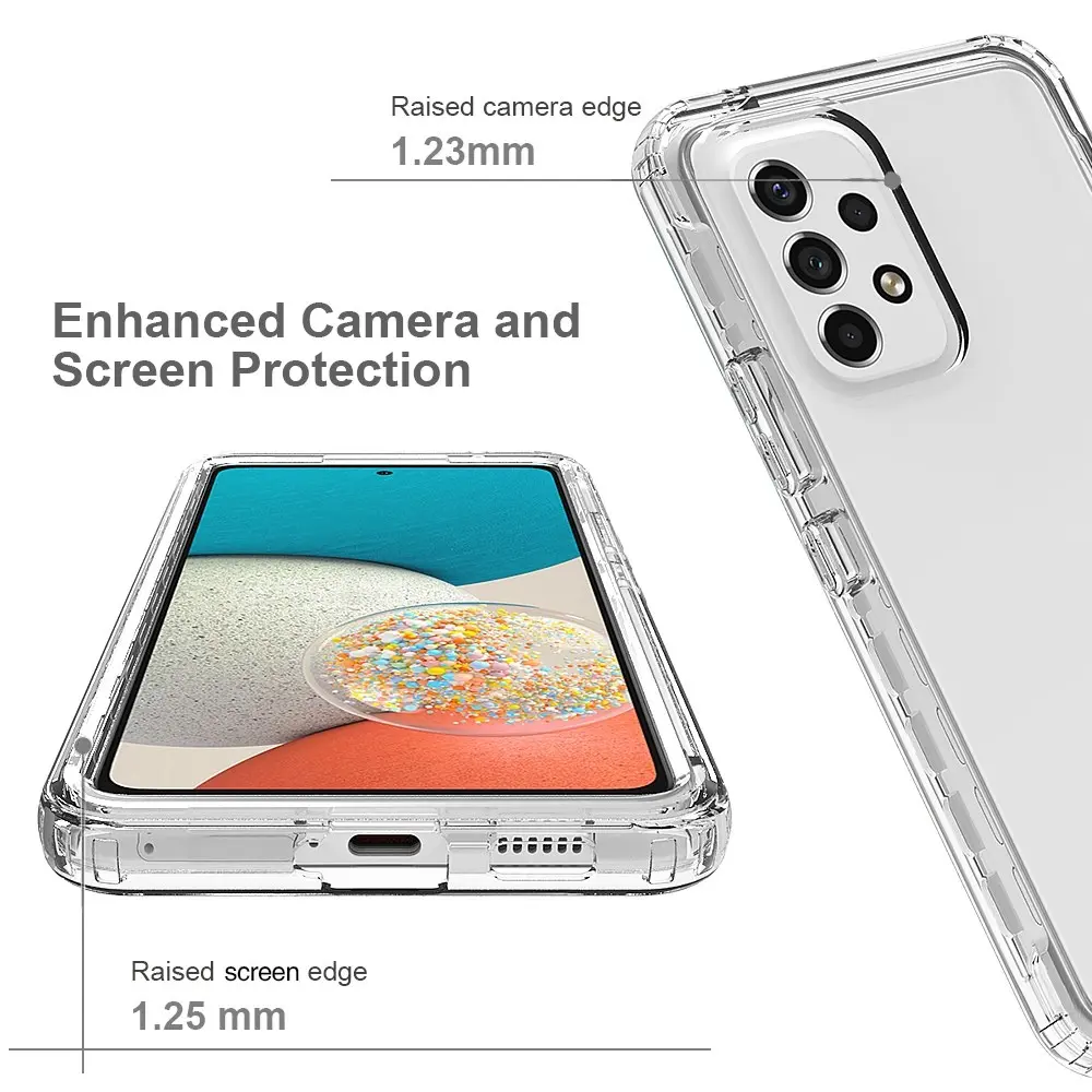 Full Protection Case Samsung Galaxy A53 Genomskinlig
