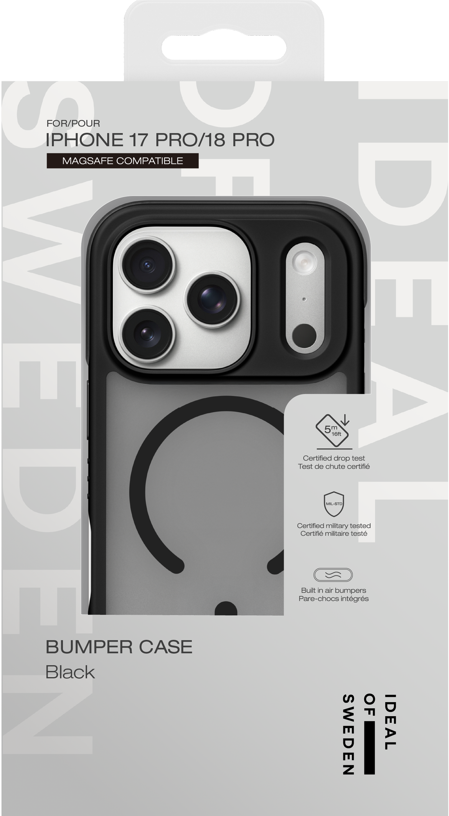 MagSafe Bumper Case iPhone 17 Pro Black