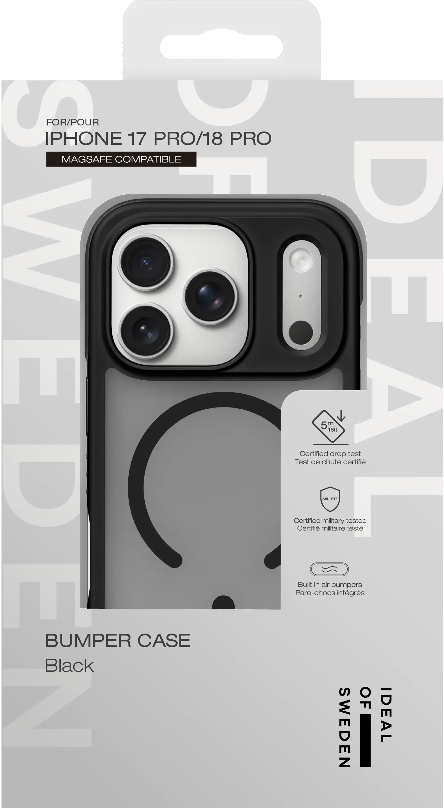MagSafe Bumper Case iPhone 17 Pro Black