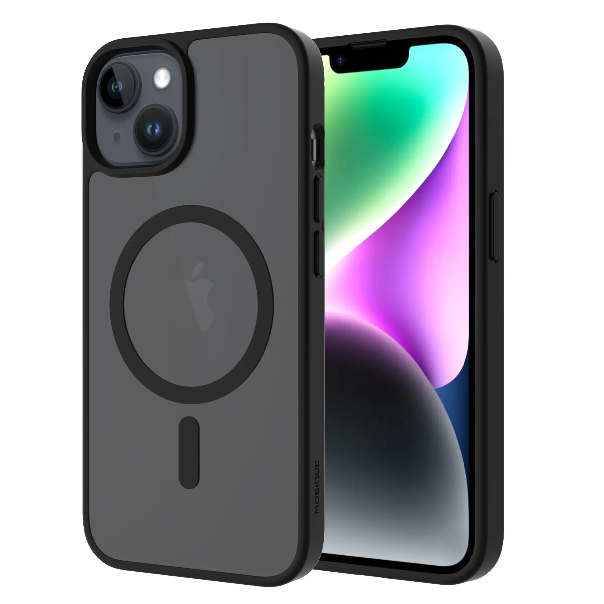 Magnetic Hybrid Skal iPhone 13 Frosted Black