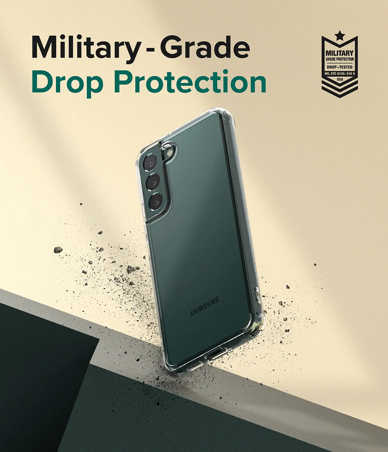 Fusion Case Samsung Galaxy S22 Genomskinlig