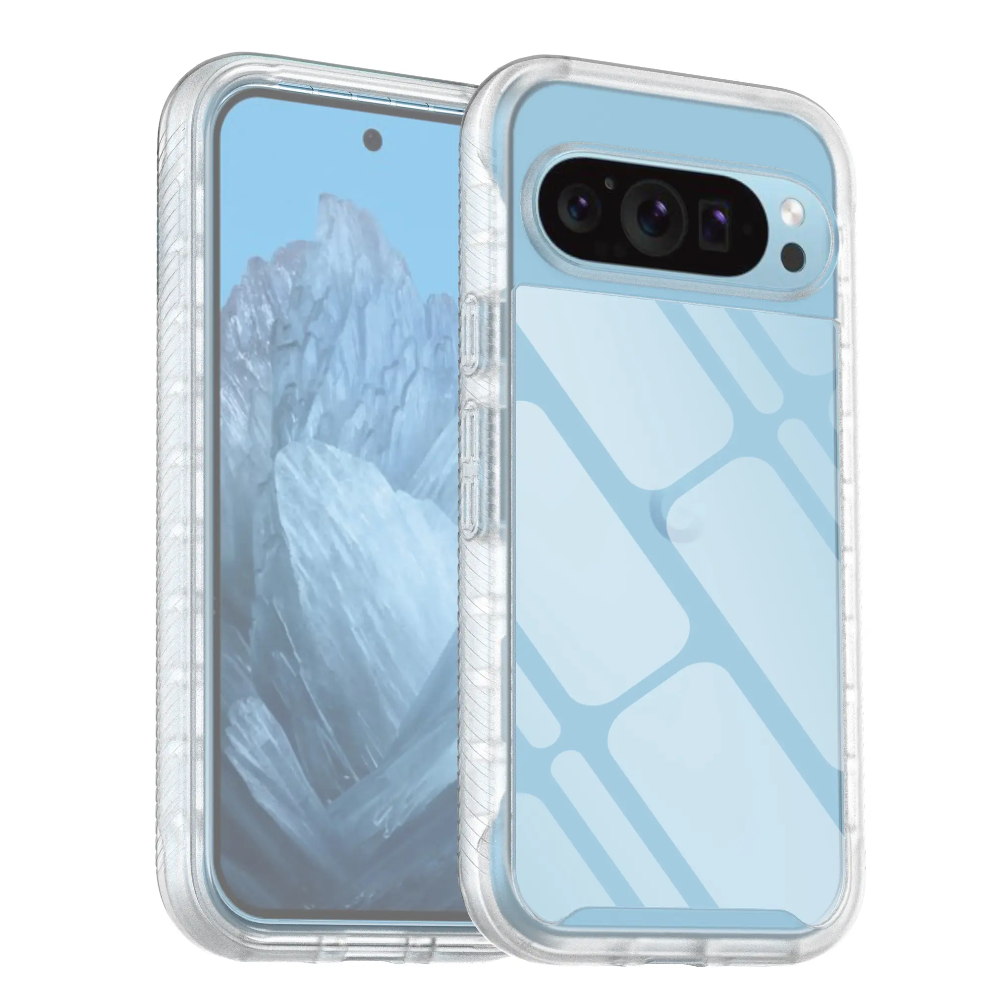 Full Protection Case Google Pixel 9 Genomskinlig