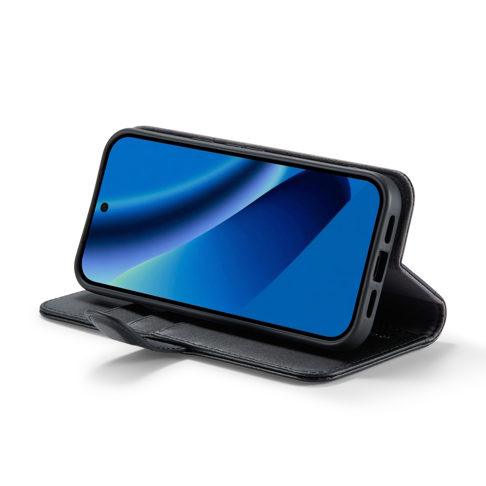 Äkta Läderfodral Google Pixel 10a Svart