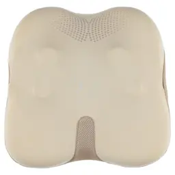 Varmepute med massasje for nakke og rygg, Beige