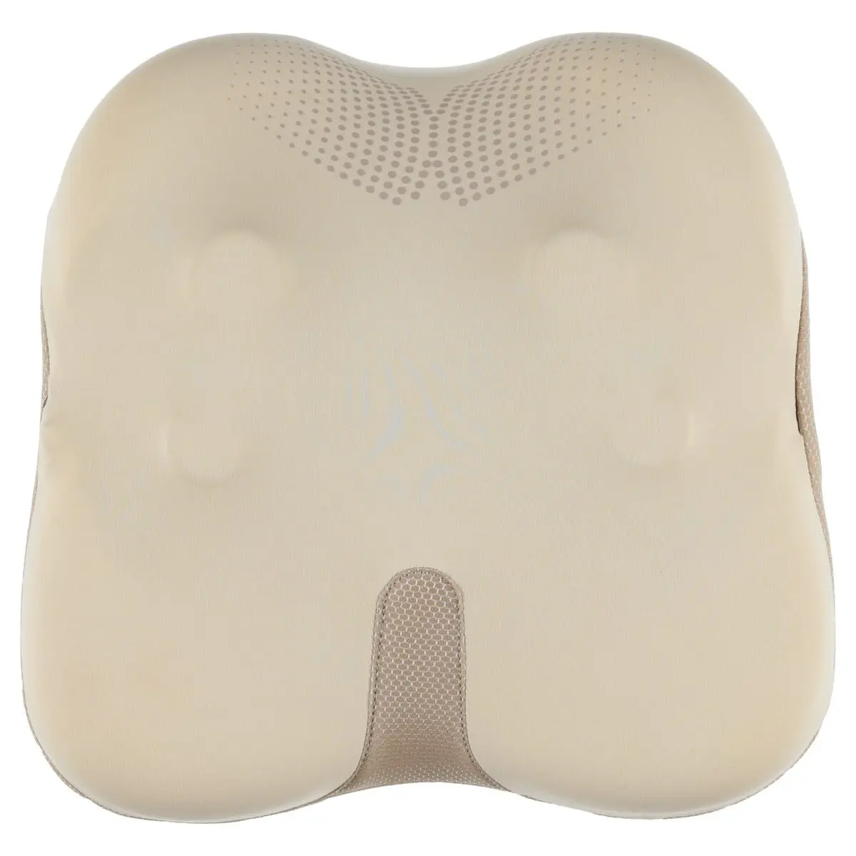Varmepute med massasje for nakke og rygg, Beige