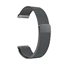Universal 22mm Armband Milanese Loop, svart