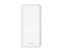Powerbank USB-C + 2x USB-A 20000 mAh 10,5W Hvit