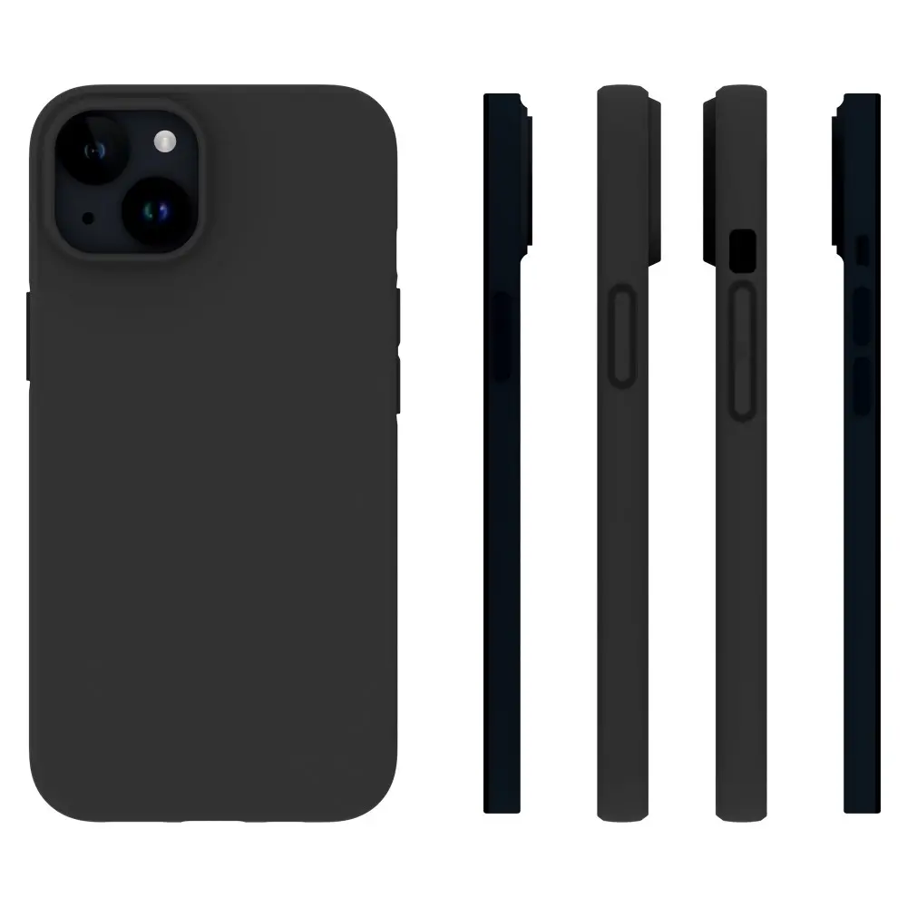 TPU Skal iPhone 15 Svart