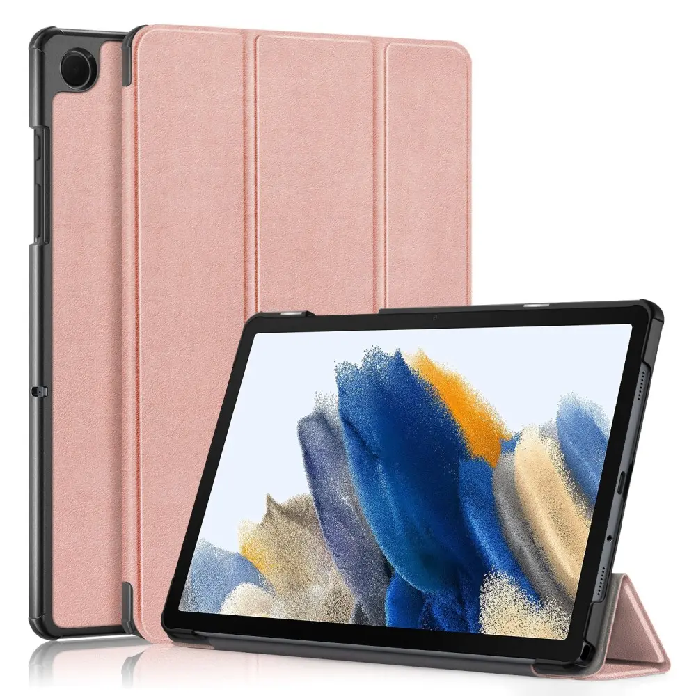 Etui Tri-fold Samsung Galaxy Tab A9 Plus Rose guld