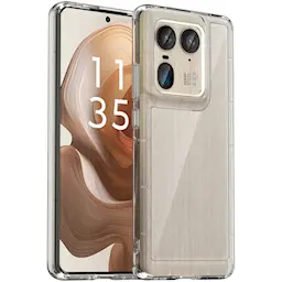 Motorola Edge 50 Ultra Crystal Hybrid-deksel, Gjennomsiktig