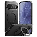 Google Pixel 11 Onyx Ring Cover, Black