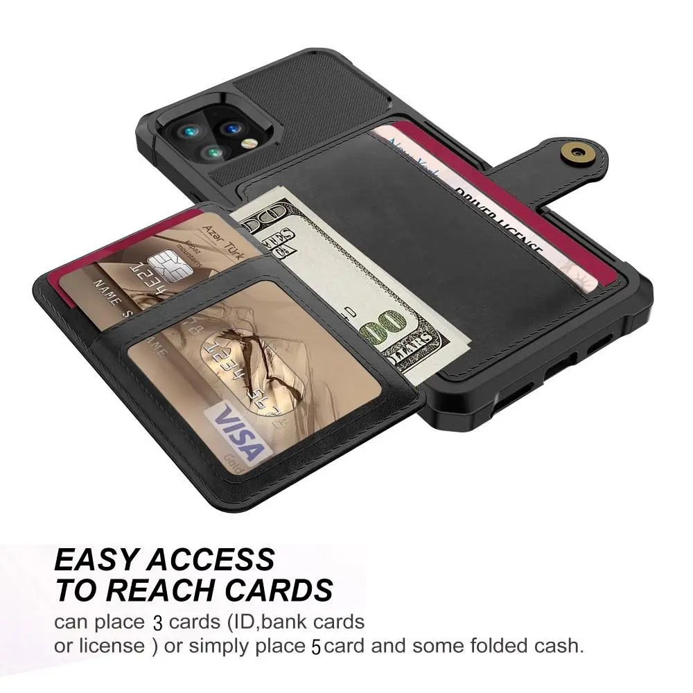 Tough Multi-slot Case iPhone 11 Pro Max Svart
