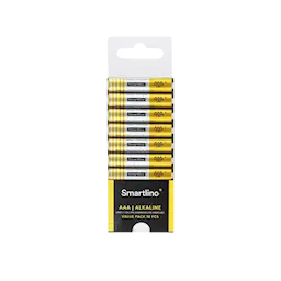 Alkaline AAA-batteri LR03 (10-pack)