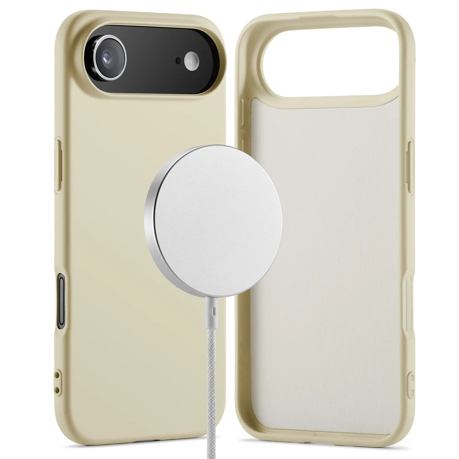 iPhone Air MagSafe mobilcover i TPU, Beige