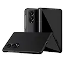 Frostat Hårdskal Samsung Galaxy Z Fold Wide Svart
