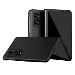 Huurrettu Kovakuorinen Suojakuori Samsung Galaxy Z Fold 8 Musta