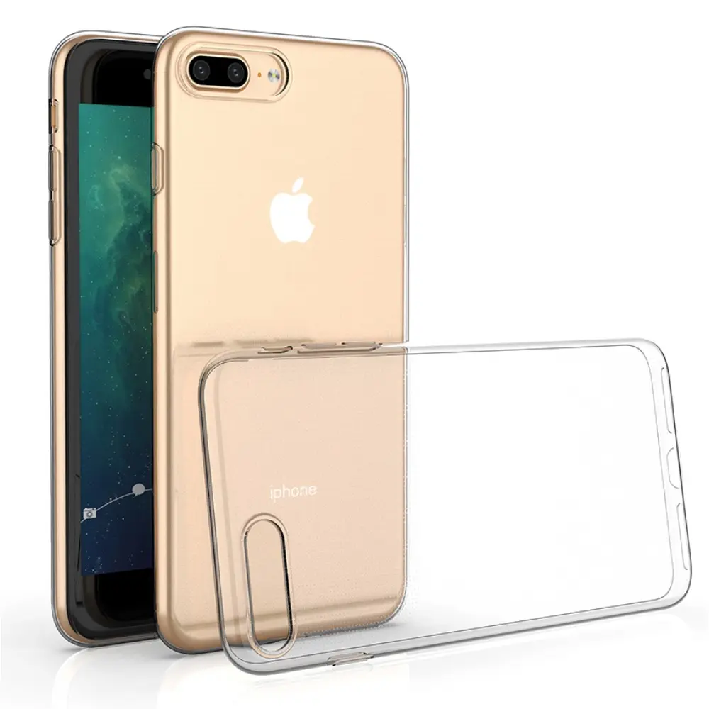 TPU Case iPhone 7 Plus/iPhone 8 Plus Gennemsigtig