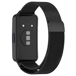 Huawei Band 8 Armbånd Milanese Loop, Sort