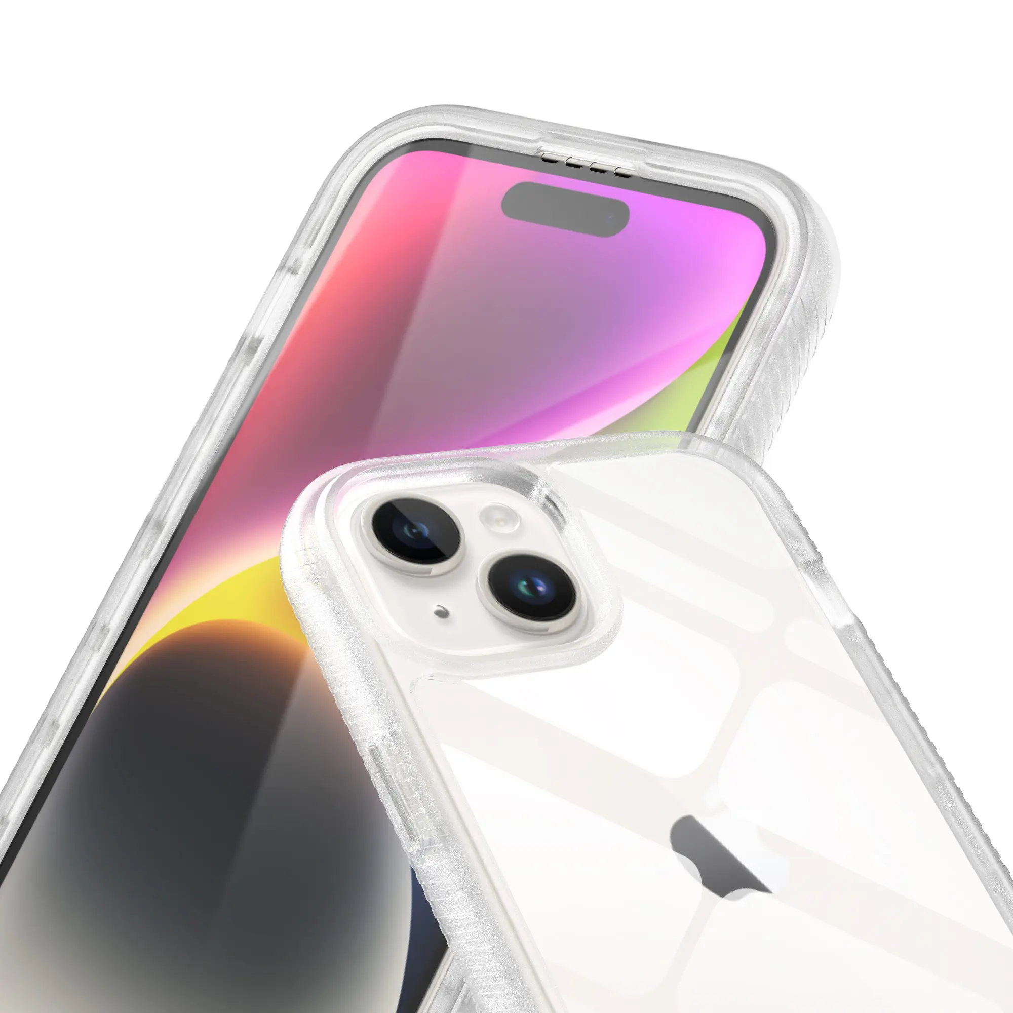 Full Protection Case iPhone 15 Plus Genomskinlig