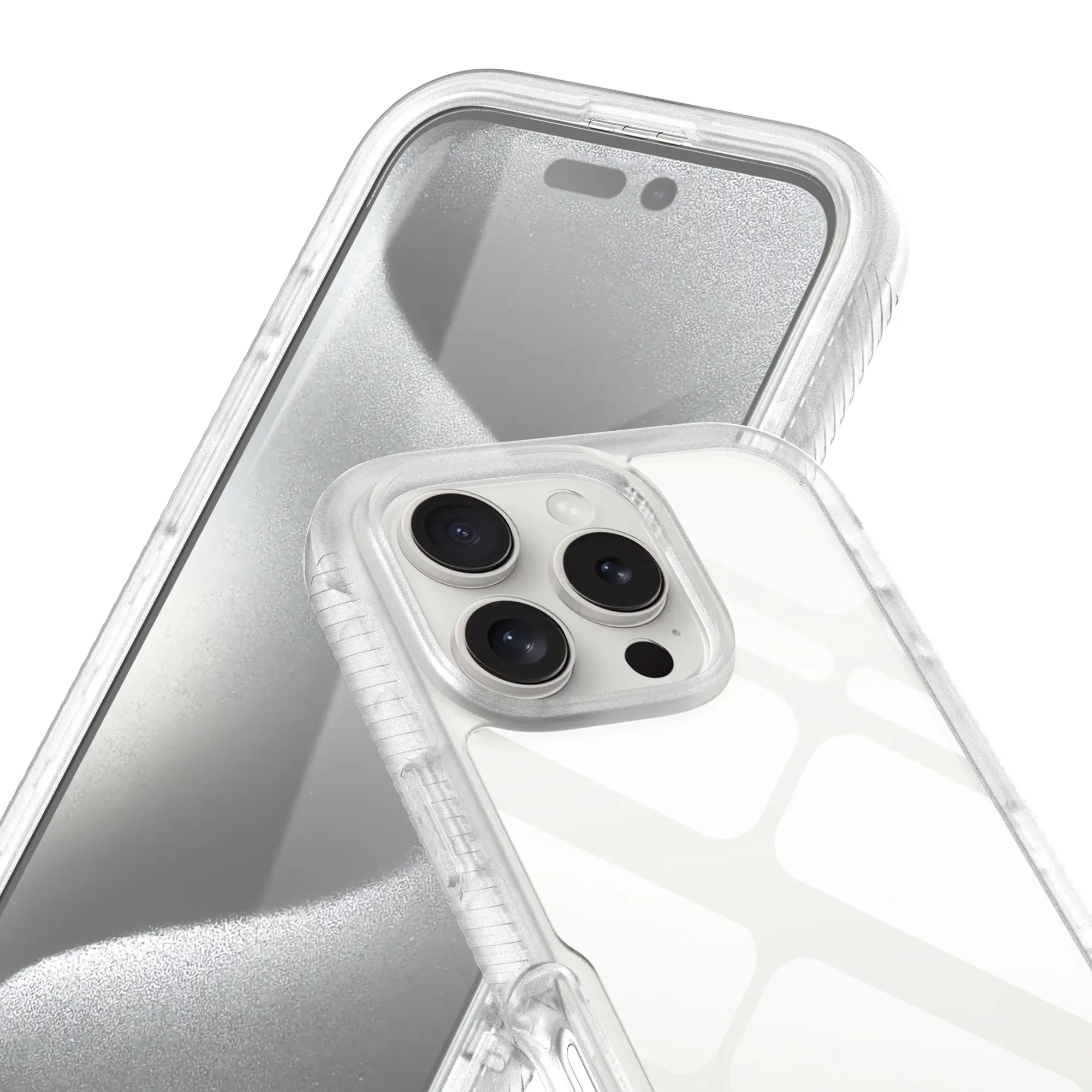 Full Protection Case iPhone 16 Pro Genomskinlig
