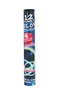 Glowsticks 12-pakkaus rannekkeet