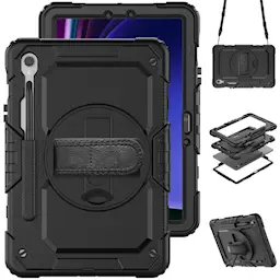 Stødsikker Full Protection Hybridcover Samsung Galaxy Tab S10 FE sort