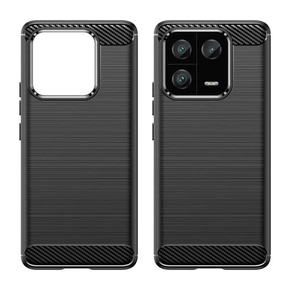 Xiaomi 13 Pro Skal TPU Brushed Svart