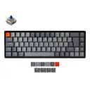 K6 RGB Trådløst gamingtastatur Hot Swap Gateron, Blue