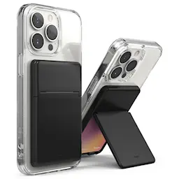 Stand Slot Card Holder Black