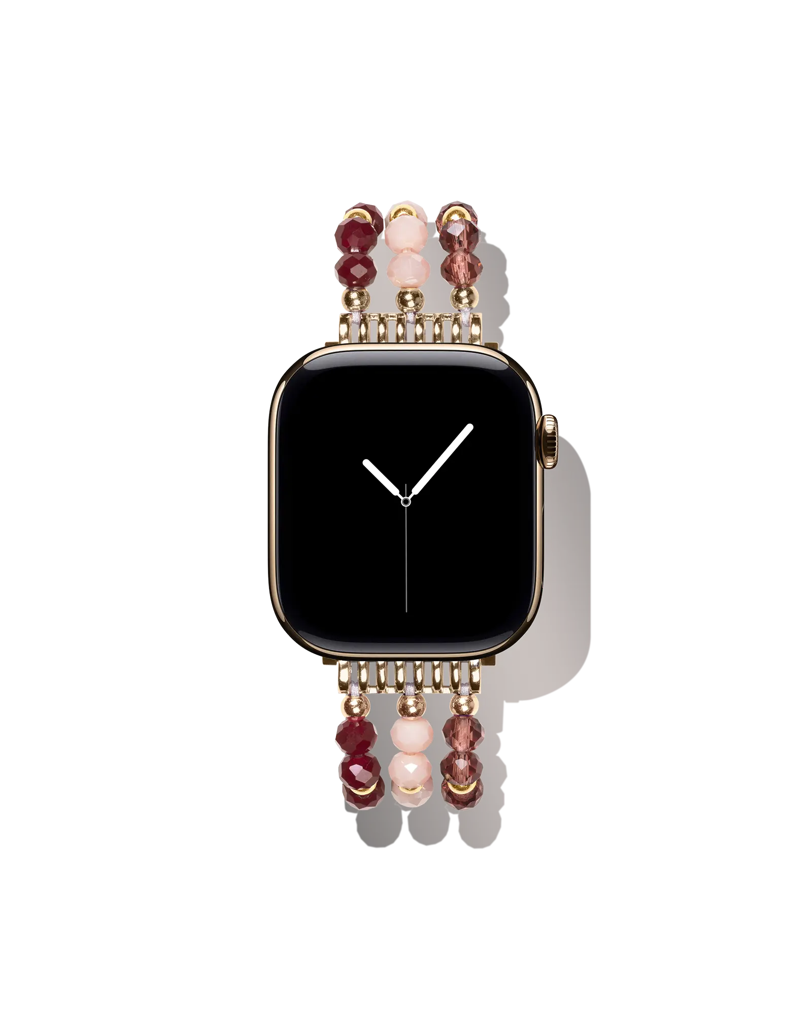 Beaded Watch Band  Apple Watch Series 7 45mm Boho Desert Plum